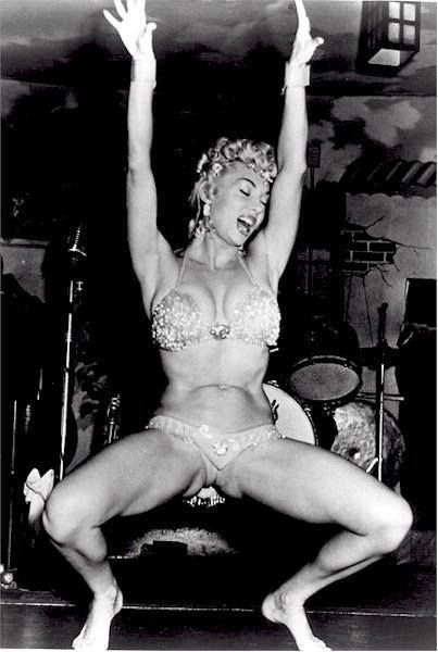 The classic stripper - Lily Christine aka - "The Cat Girl" 