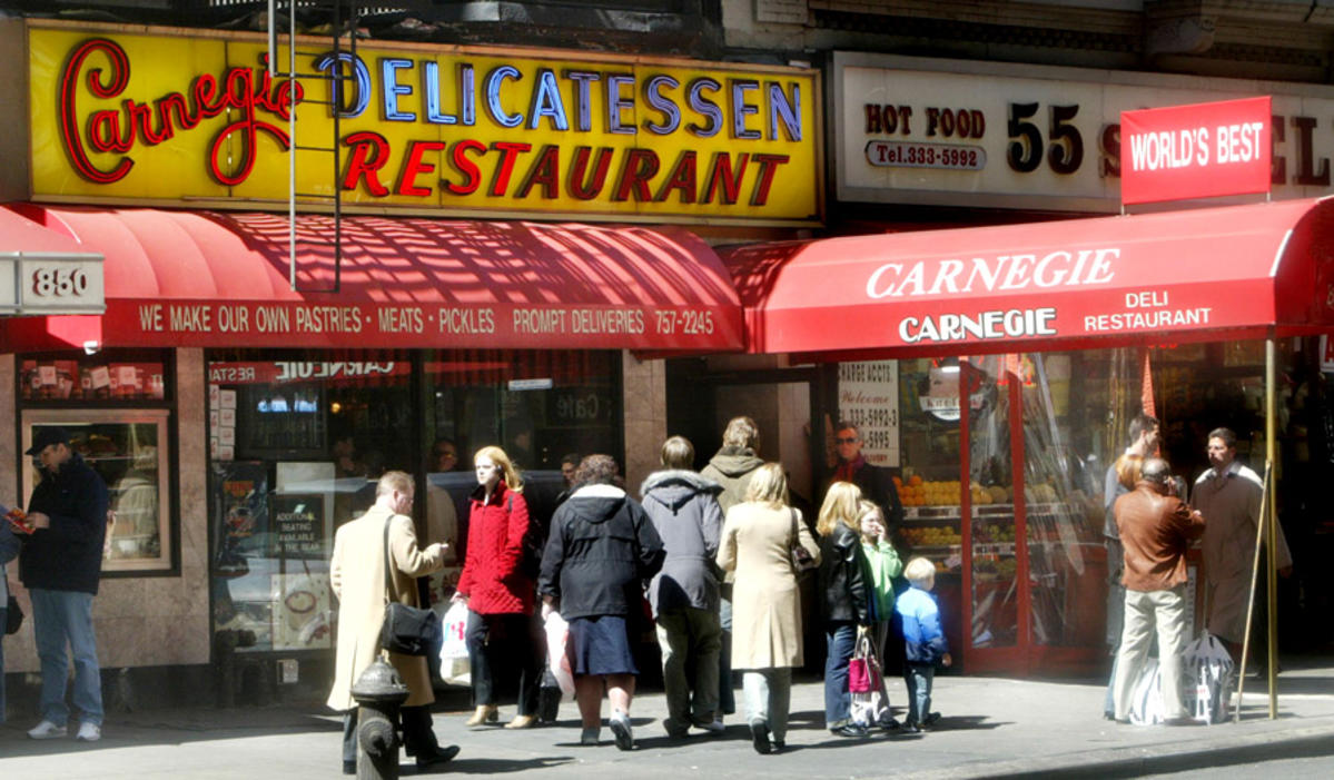 The Carnegie Delicatessen in New York City