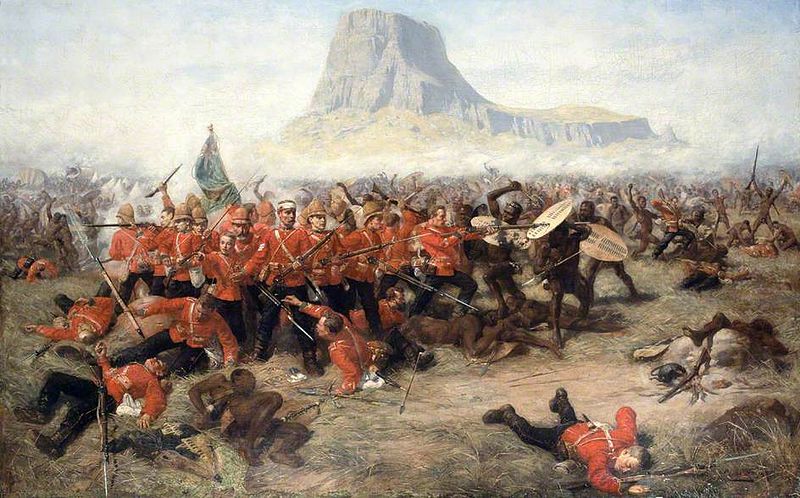 Painting of the Battle of Isandhlwana