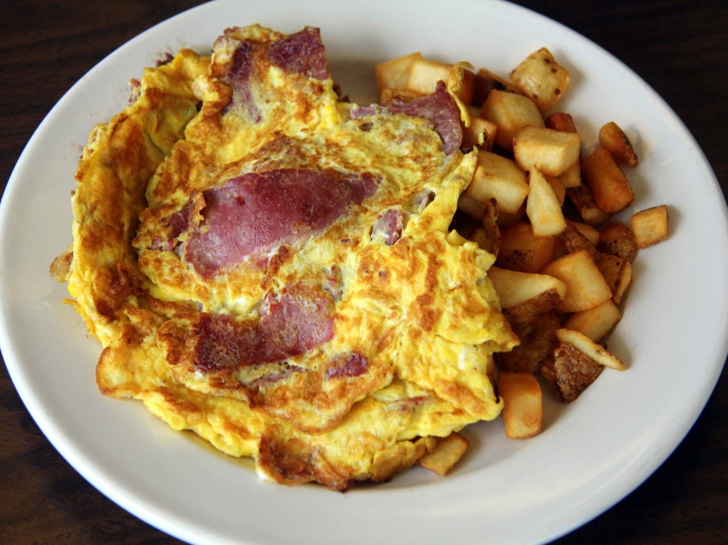 Jewish deli omelette