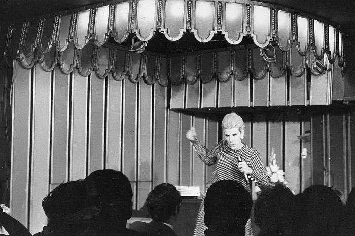 Joan Rivers preforming at Upstairs as the Downstairs in New York