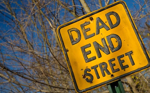Dead End Street sign 