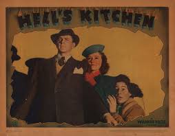 Vintage movie poster for Hell's Kitchen