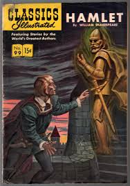 Classics Illustrated cover for Hamlet