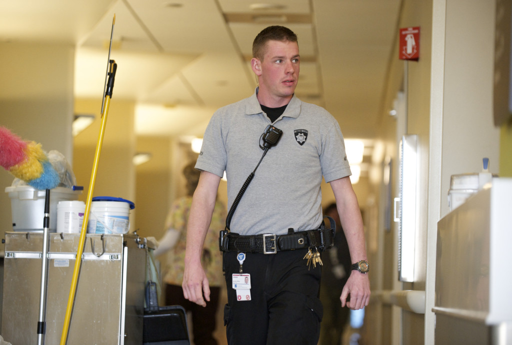 Hospital security guard