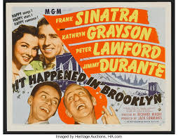 Moby card for the film It Happened In Brooklyn 