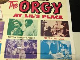 Movie poster for The Orgy at Lil's Place 