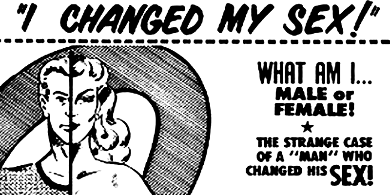 Poster for I Changed My Sex - Glen or Glenda by Ed Wood 
