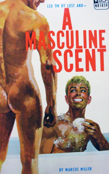 Vintage gay pulp cover - A Masculine Scent