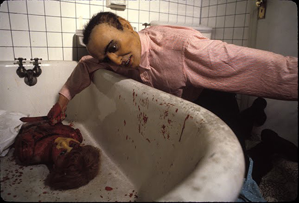 Hickman the Fox in a Coney Island wax museum. 