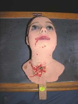 Bloody wax head