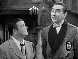 Bela Lugosi and Lou Costello in Abbott and Costello Meet Frankenstein
