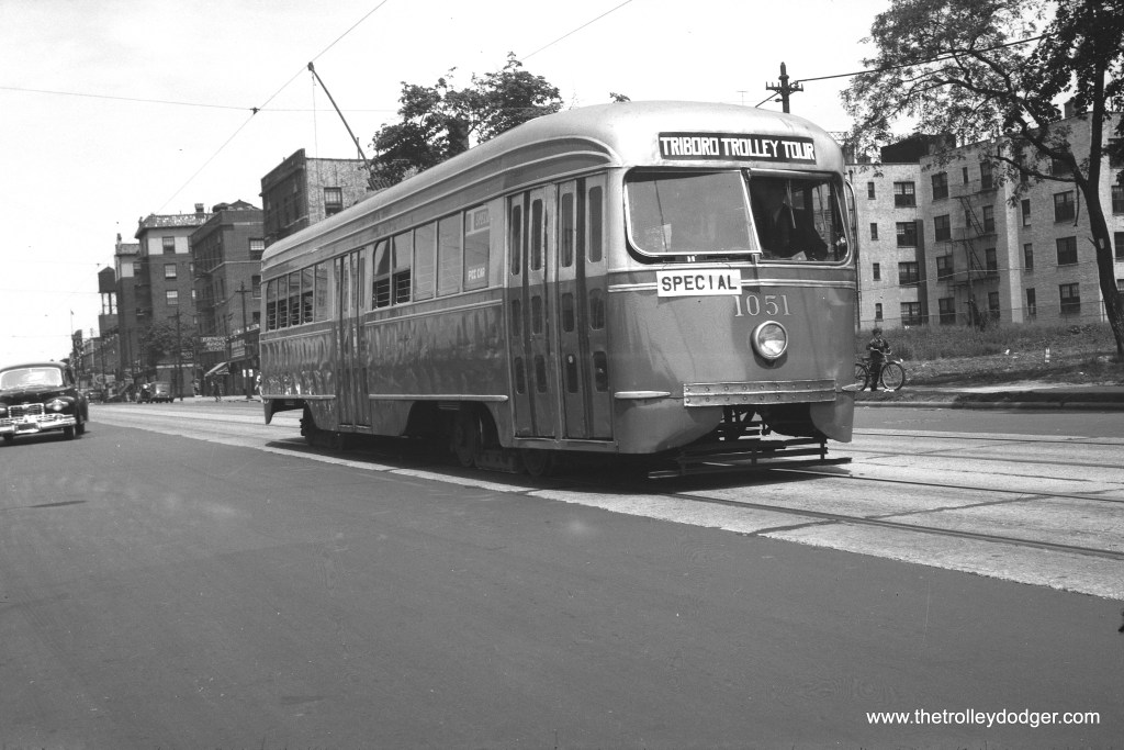 Brooklyn trolley in the 1940s