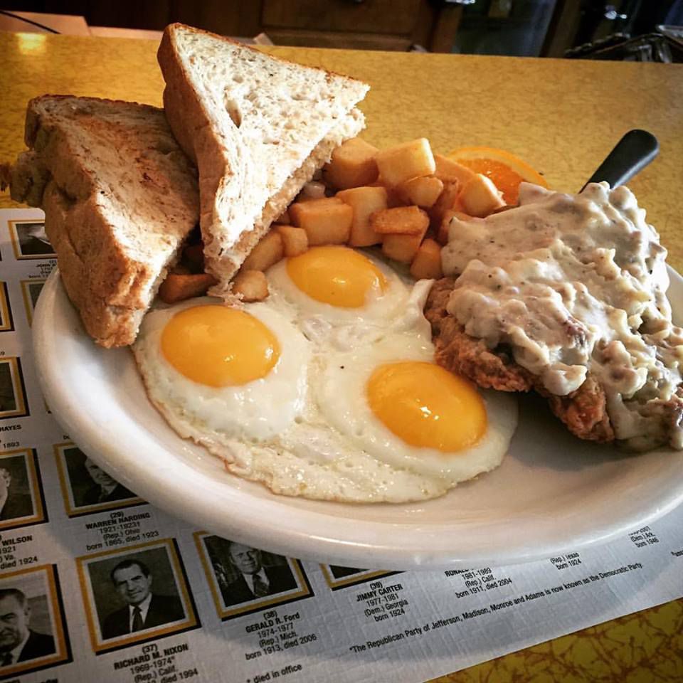 Breakfast at Ruth's Diner in Salt Lake City. 