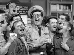 Phil Silvers and the Bilko platoon. 