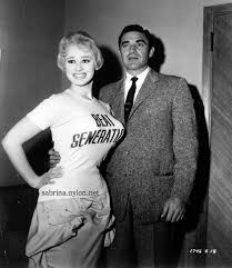 Steve Cochran and Sabrina 