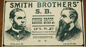 Vintage Smith Brothers cough drops box. 
