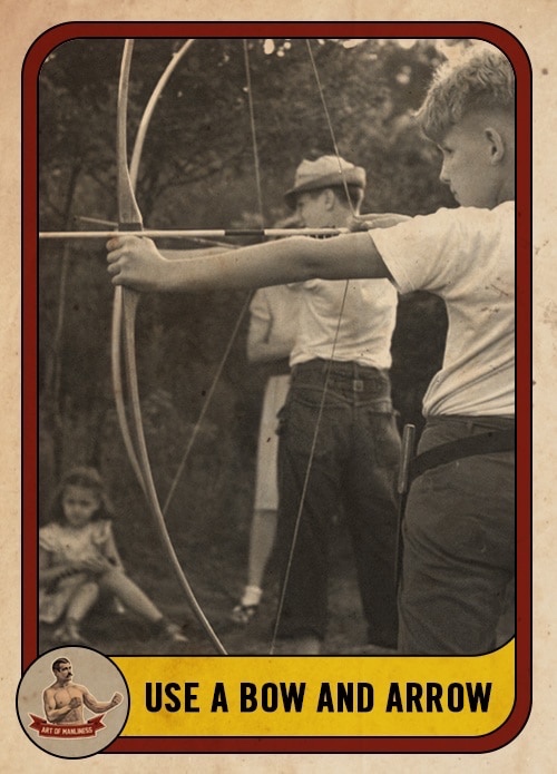 Vintage ad for Bow and Arrow 