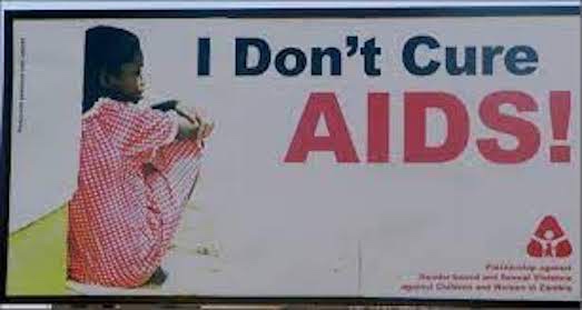 Poster - I don't cure AIDS!
