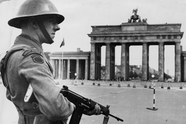 East Berlin border guard 