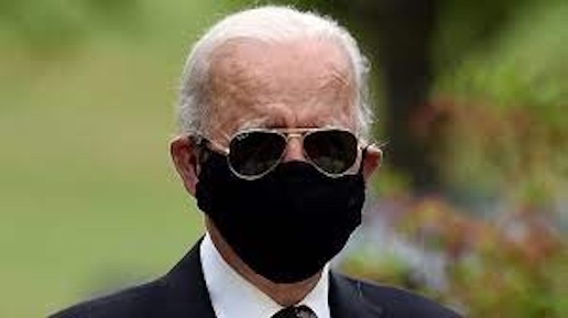 Joe Biden in mask
