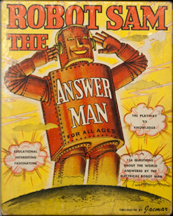 Robot Sam The Answer Man